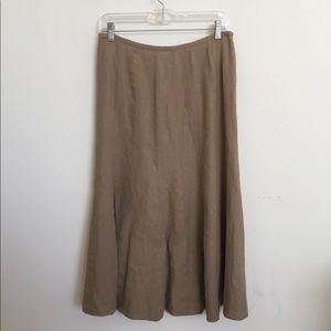 Vintage Talbots linen skirt